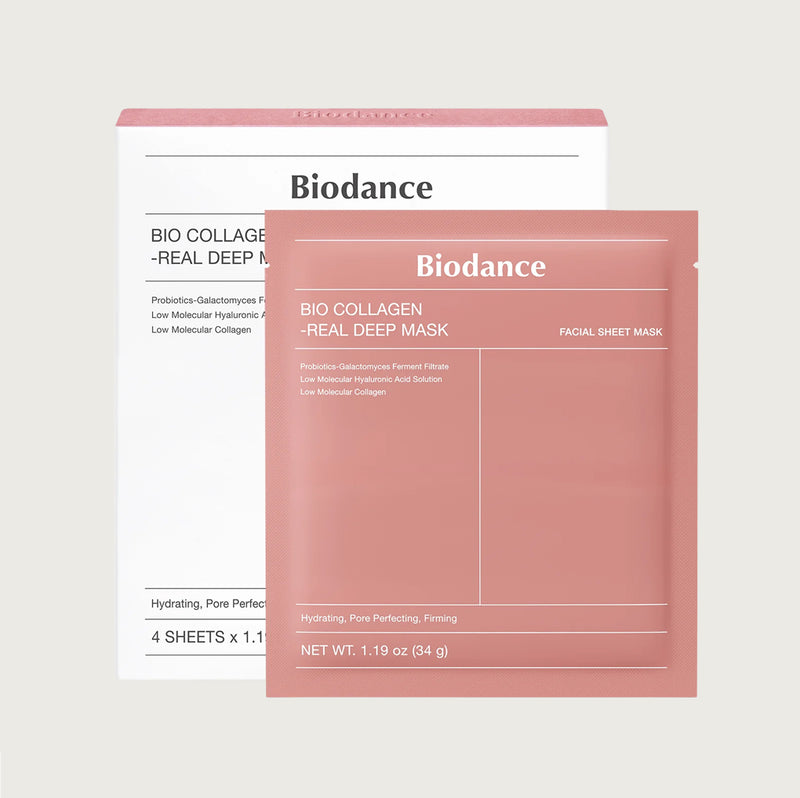 BIODANCE Bio-Collagen Real Deep Mask, Hydrating Overnight Hydrogel Mask