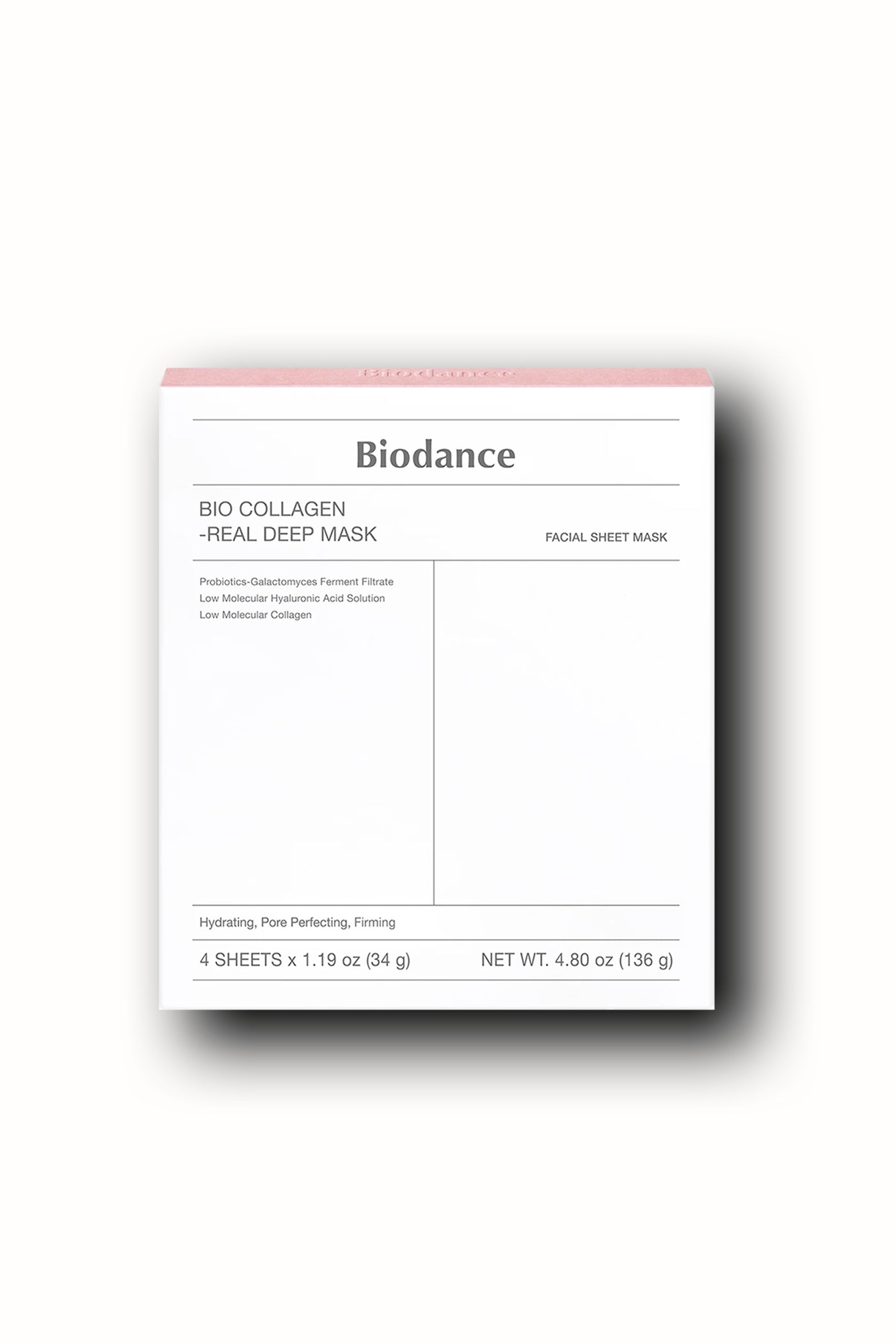 BIODANCE Bio-Collagen Real Deep Mask, Hydrating Overnight Hydrogel Mask
